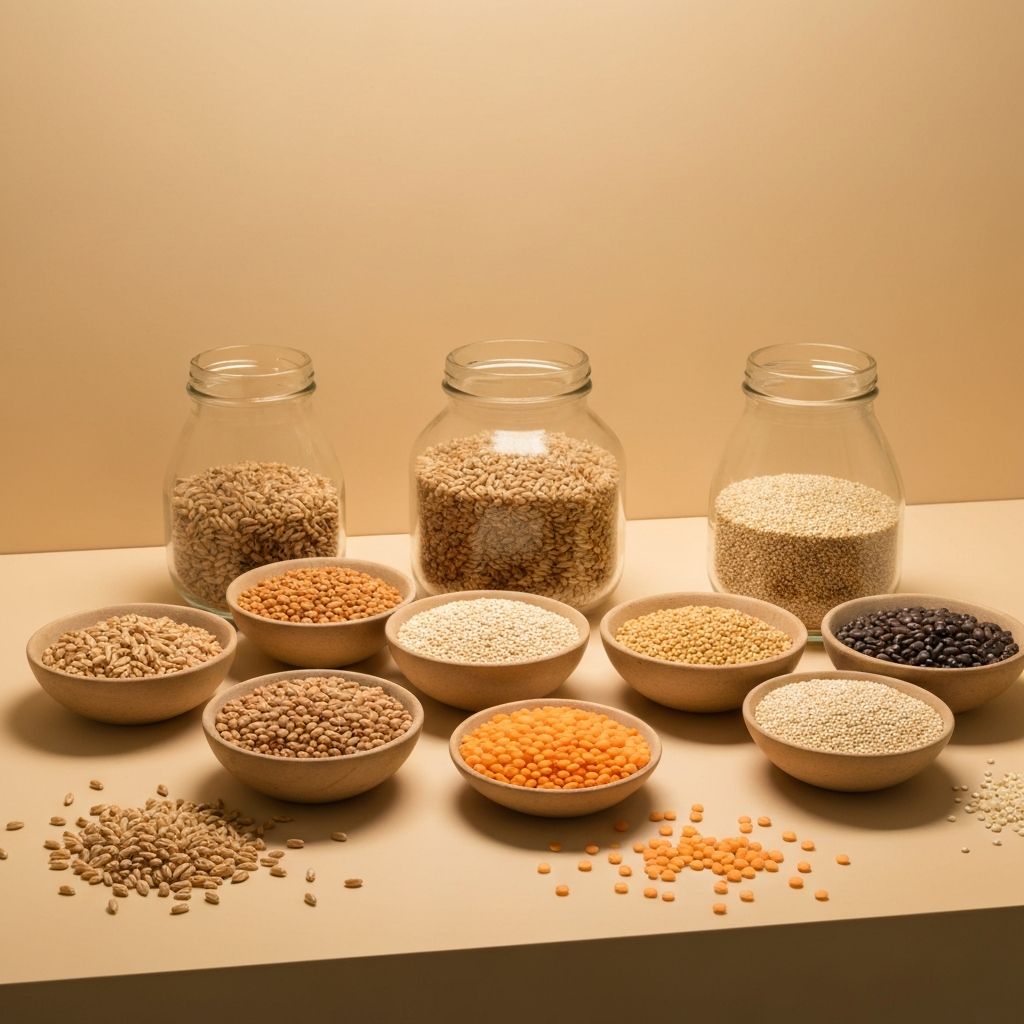 Hochwertige Lebensmittel und Zutaten